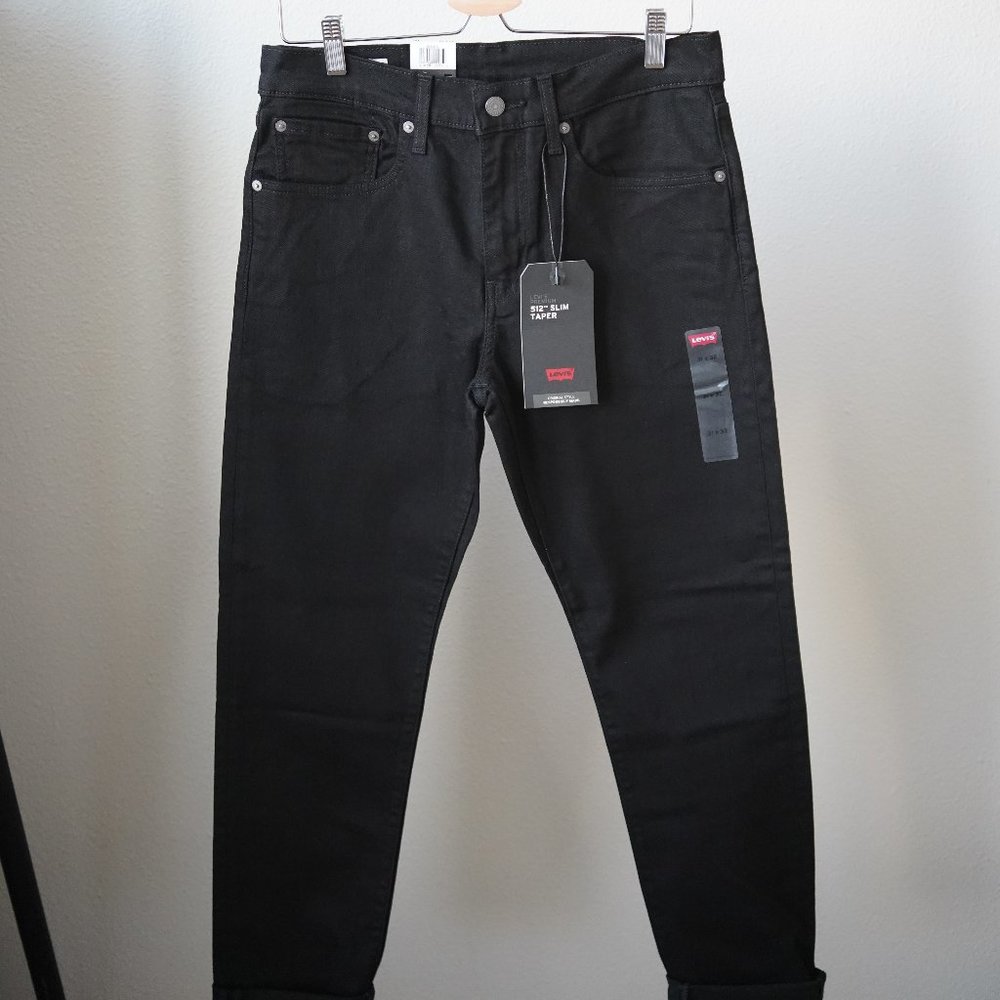 Levi's 512™ Slim Taper Fit Jeans (Black)